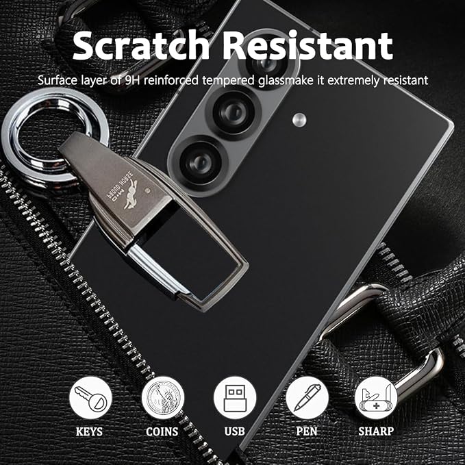 Compatible with Samsung Galaxy Z Fold 7 Back screen protector Tempered Glass 2