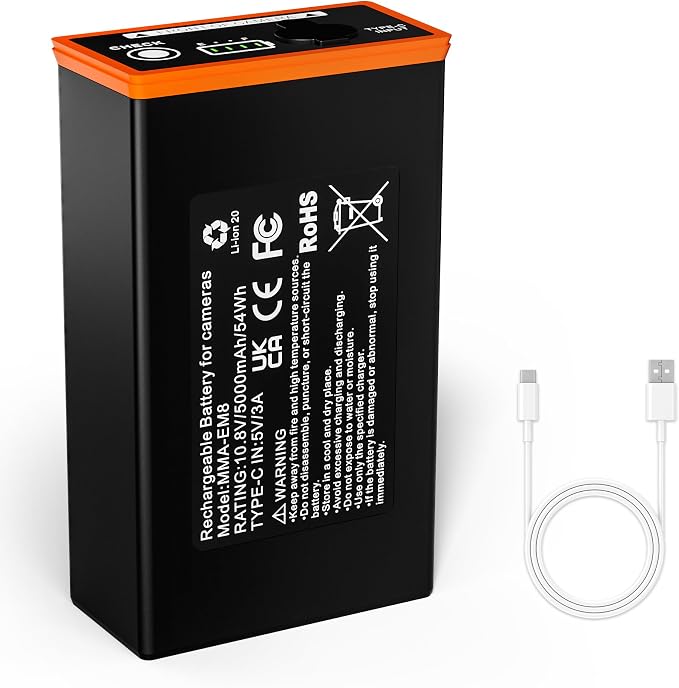 1-Pack 5000mAh Replacement Battery