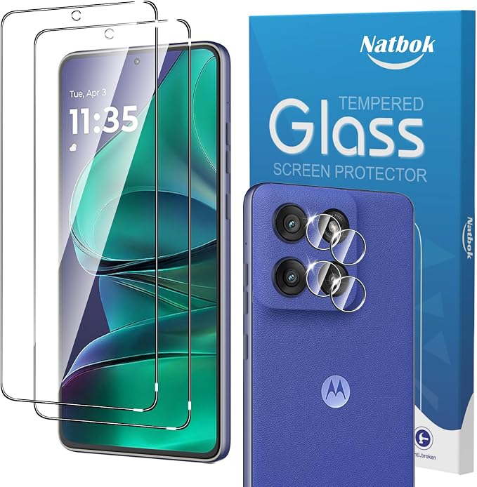 2+2 Pack for Moto G Stylus 2025/Moto Edge 60 Stylus Screen Protector