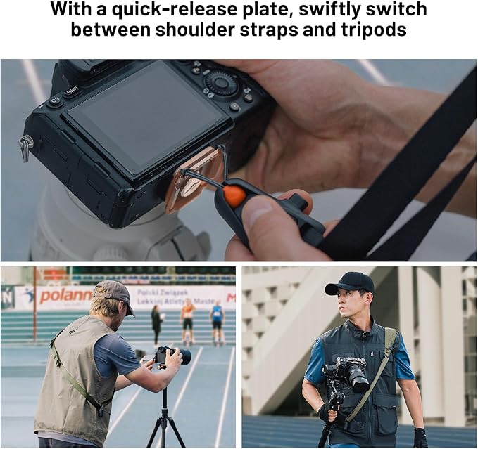 PGYTECH Camera Strap Pro, Quick Release Heavy Duty Camera Shoulder Strap