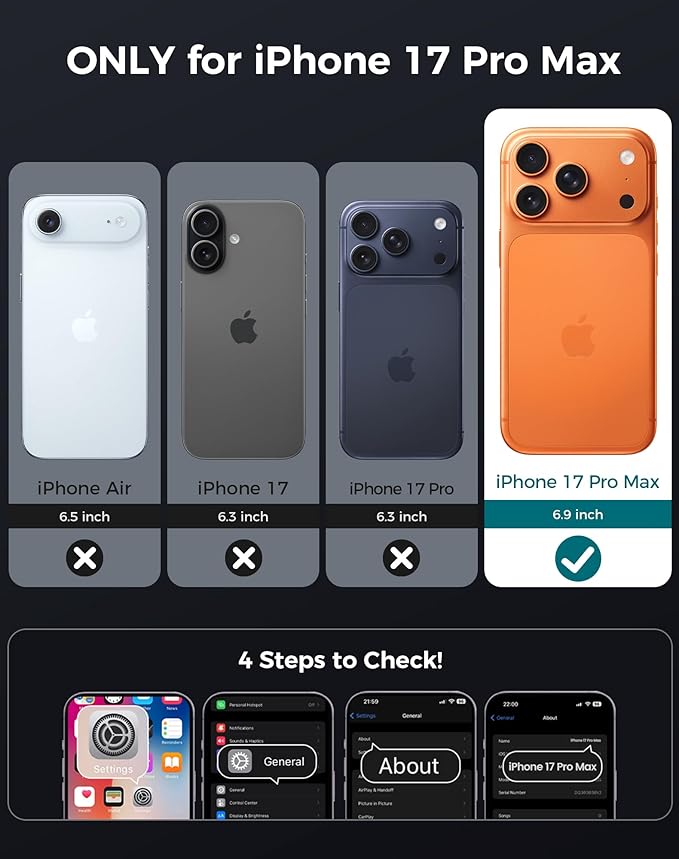 Goton for iPhone 17 Pro Max Case