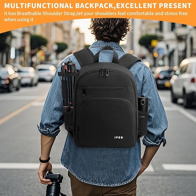 Camera Backpack for Photographers, DSLR Camera Bag, Professional Photography