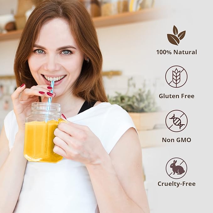 Pure Pearl Powder | 60 Grams |100% Natural Ingredients from Fresh Water | Non-GMO | Dietary Supplement with Calcium & Amino Acids (30 Servings)