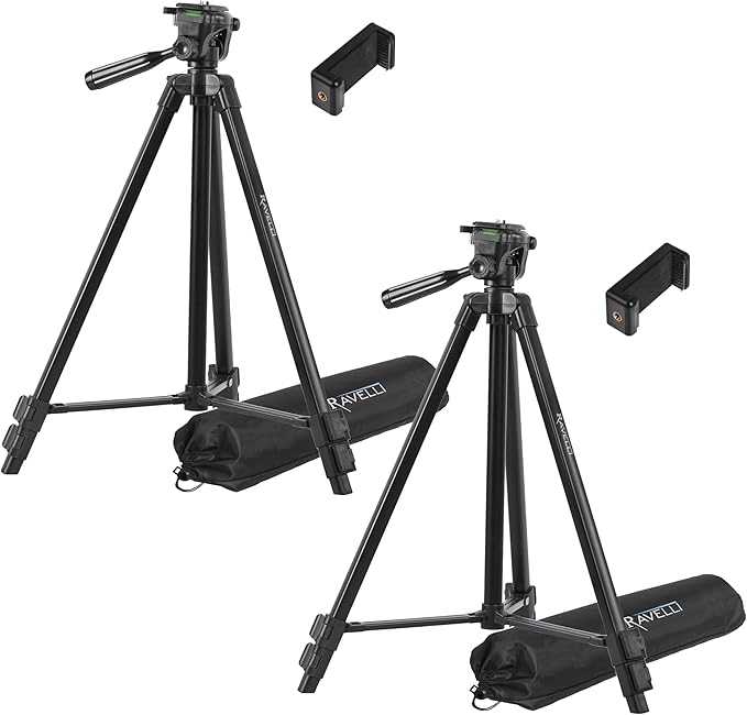 Ravelli APLT3 53" Light Weight Aluminum Tripod,