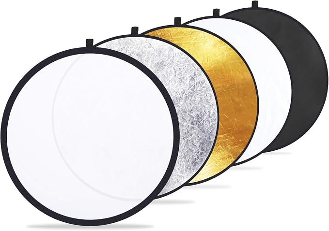 Etekcity 24" 5-in-1 Photography Reflector, Collapsible