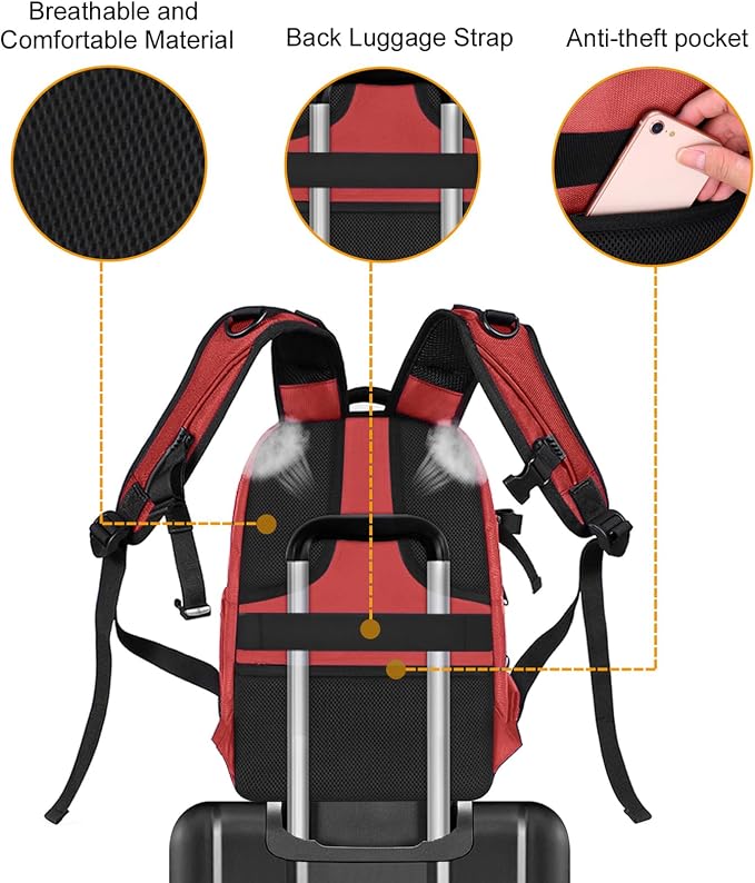 MOSISO Camera Backpack, DSLR/SLR/Mirrorless Photography Camera Bag 15-16 inch