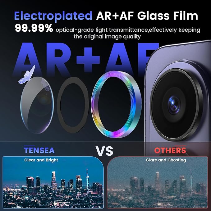 Tensea (3+2PCS Compatible with Samsung Galaxy S26 Ultra Camera Lens Protector