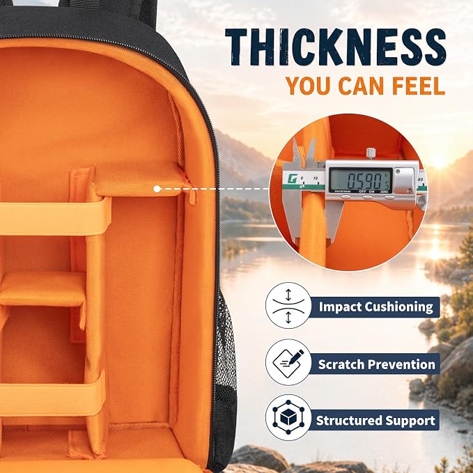 Camera Backpack for Photographers, DSLR Camera Bag
