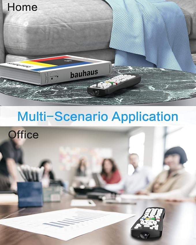 HD 1080P Hidden Camera TV Remote Spy Camera 2 in 1 Use WiFi Cameras