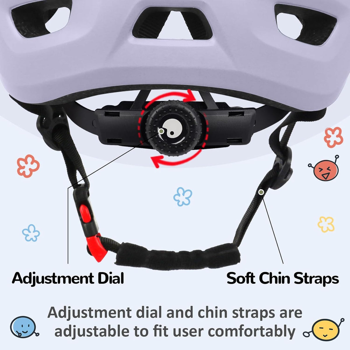Skiennix Kids Bike Helmet - Adjustable Multi-Sport Safety Gear | Infant to Schoolchild Sizes