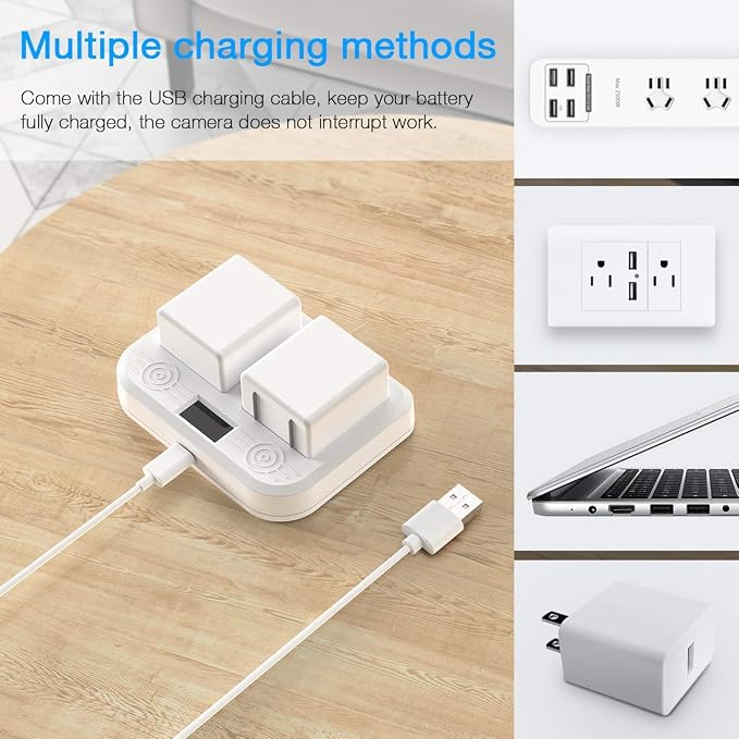 HOLACA Battery Charger Station Compatible