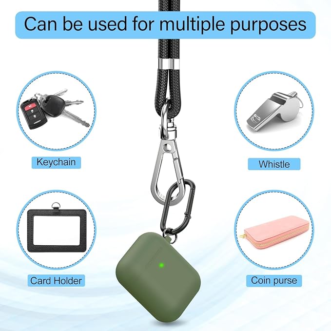 takyu Cell Phone Lanyard, Crossbody Phone Lanyard 1 Pack Adjustable Neck Strap
