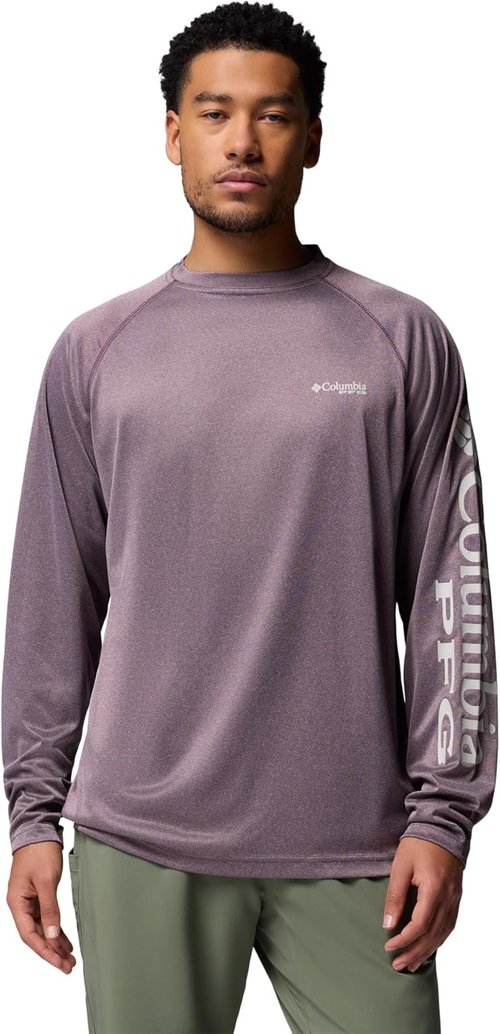 Columbia Men's Long Sleeve PFG Terminal Tackle Shirt - Quick-Dry & UV Protection