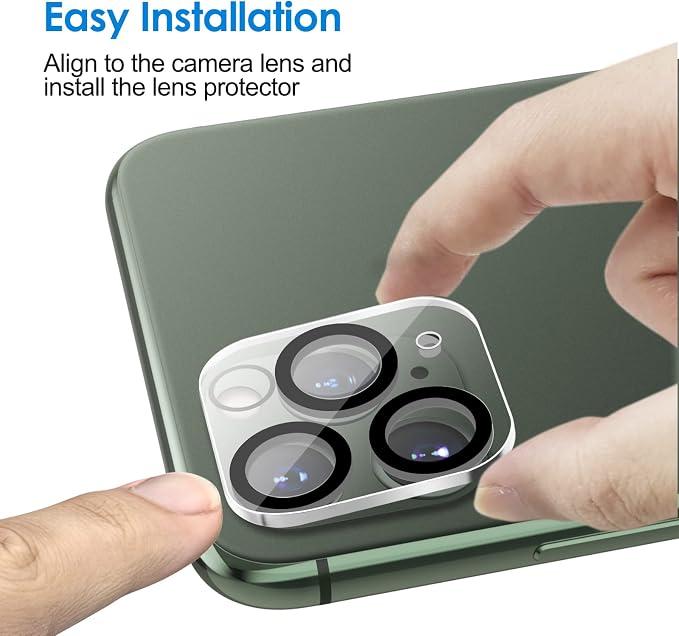 JETech Camera Lens Protector for iPhone 11 Pro Max 6.5-Inch and iPhone 11 Pro