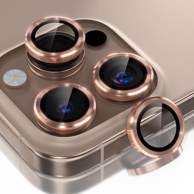 Choiche Compatible for iPhone 16 Pro/iPhone 16 Pro Max Camera Lens Protector