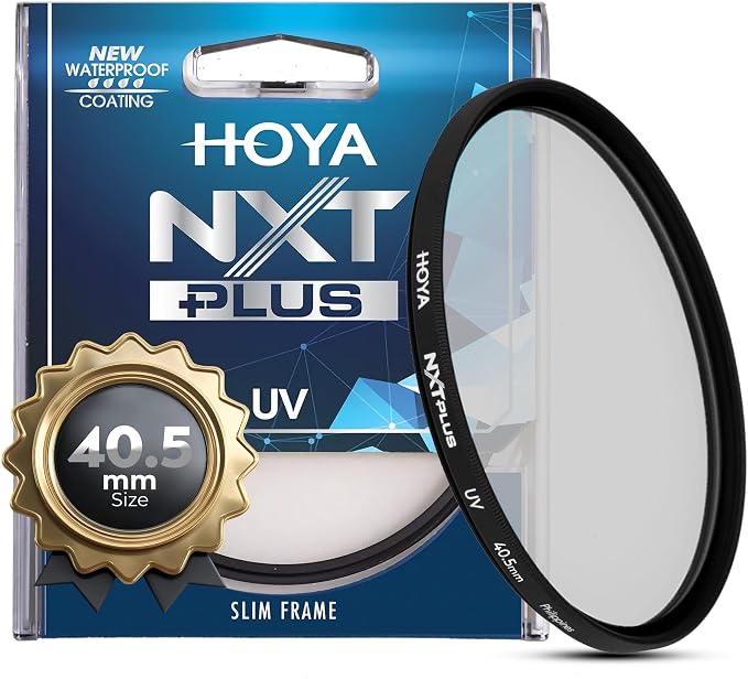 Hoya NXT Plus 40.5mm UV Filter — Schott B270 Clear Glass