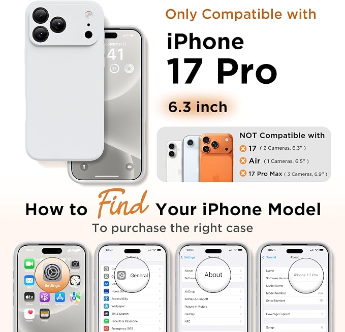 GolbinBox Magnetic for iPhone 17 Pro Case, Compatible