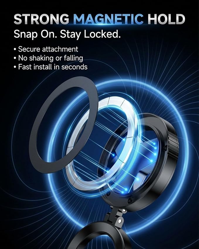 Anti-Glare Magnetic Phone Filter 2-in-1 Magnetic Cpl & Star Filter Lens