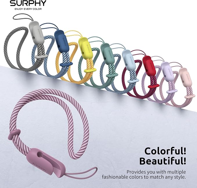 SURPHY 2 Pack Phone Lanyard for Cellphone Case, Phone Wrist Strap for Case