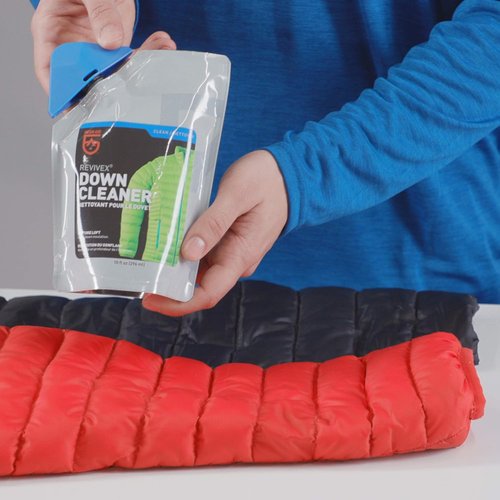 GEAR AID Revivex Down Care Kit - Restore Loft & Water Repellency for Jackets, Vests, & Sleeping Bags