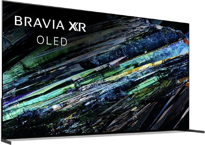 Sony XR77A95L 77 Inch QD-OLED 4K UHD Smart Google TV with AI Upscaling and 4 Year Amber Protection Plan (2023)