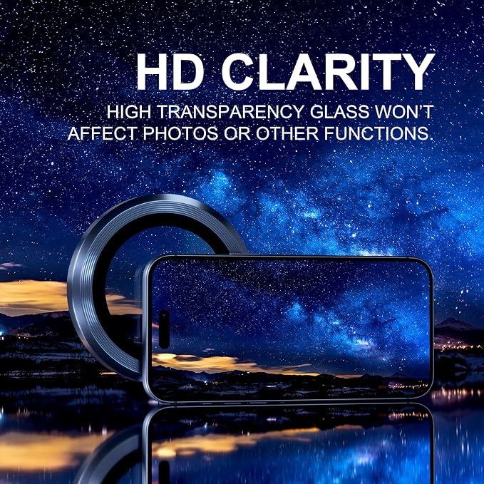 Choiche Compatible for iPhone 17 Pro/iPhone 17 Pro Max Camera Lens Protector