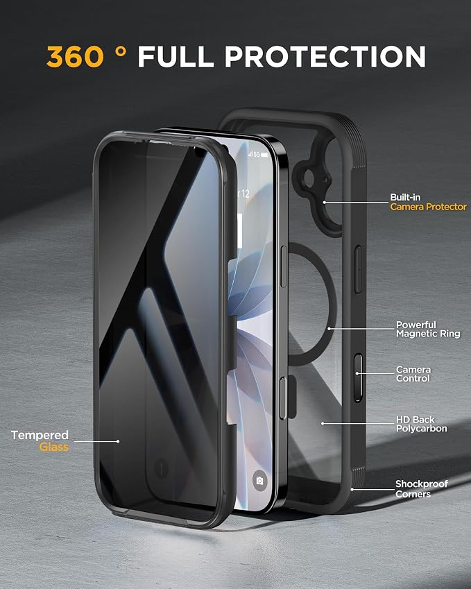 Miracase Magnetic for iPhone 17 Case