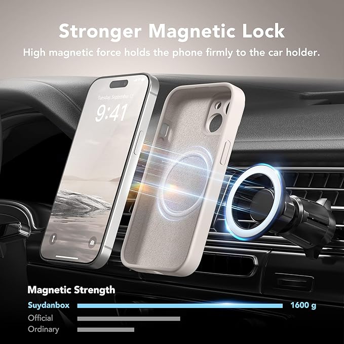 Magnetic for iPhone 15 Case, Compatible