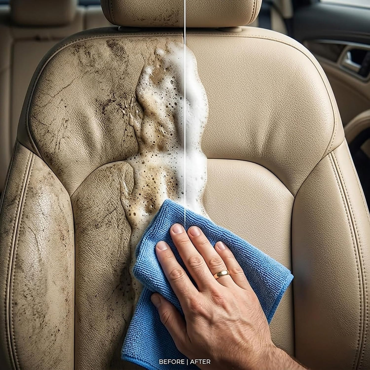 4-in-1 No-Rinse Foam Cleaner, Auto Go Foam Cleaner Multi Purpose All Purpose Spray for Interior Car &amp; Sneaker Cleaner, Car Seat, Upholstery, Sofa, Kitchen, Bathroom, Tile, Home, Fabric &amp; Home Care