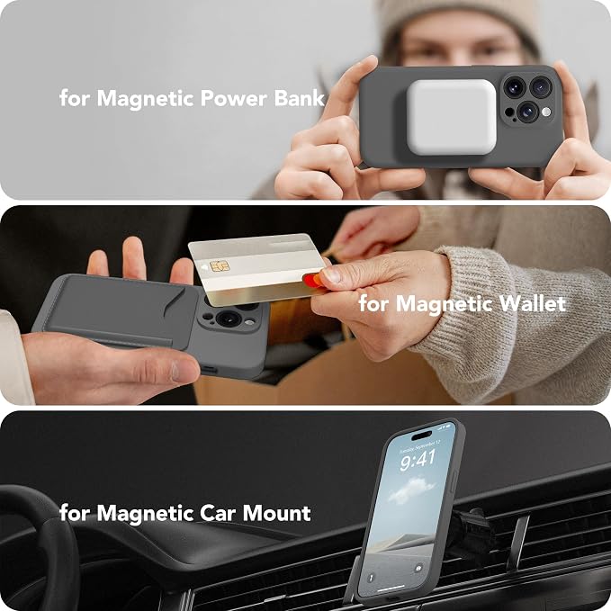 Magnetic for iPhone 13 Pro Max Case, Compatible