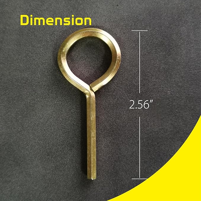 5/32" Standard Hex Dogging Key, Allen Key Sets Wrench Fit on Keychain Push Bar Panic Exit Device Keys - 5 Pack