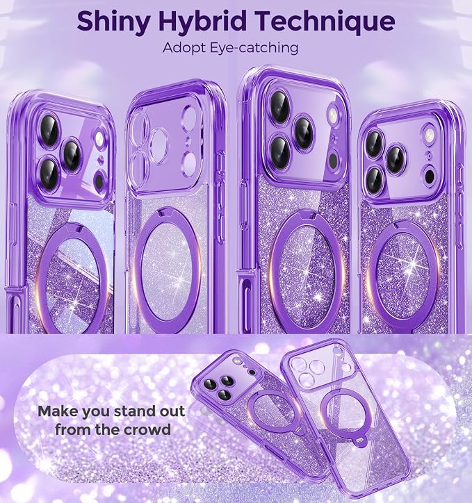 Twinkle Design Privacy Case for iPhone 17 Pro Max