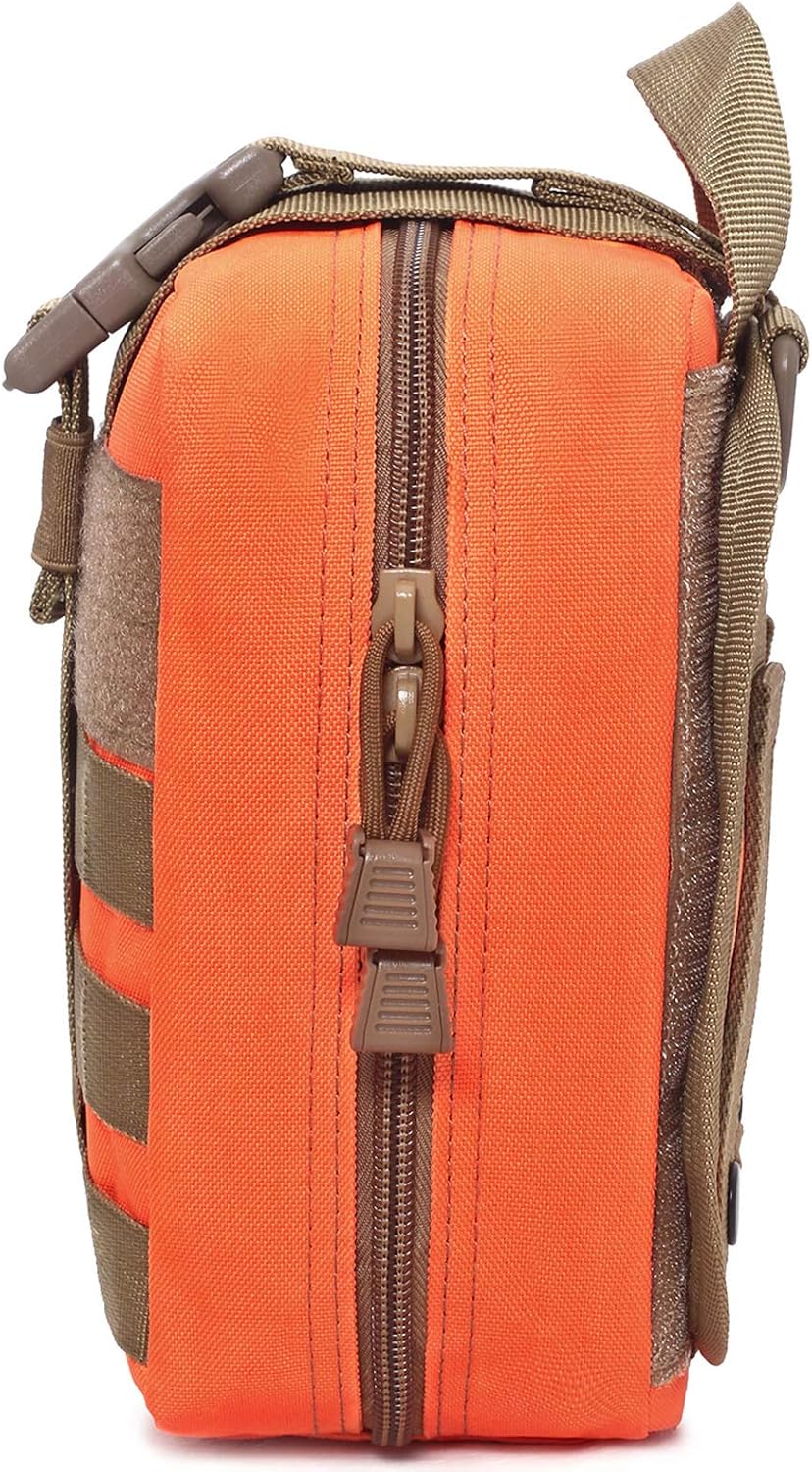 Skiennix Molle Tactical Medical Pouch - Durable 600D Nylon Rip-Away EMT First Aid Bag