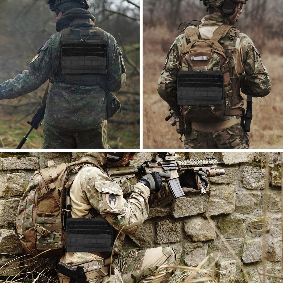 ProCase Tactical Molle Pouch - Multi-Purpose Utility Gear Bag for Outdoor Tools | Black