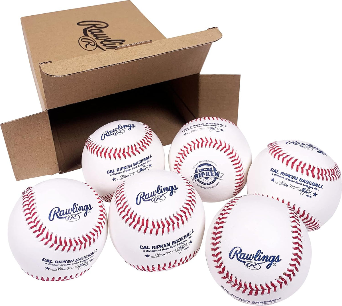 Rawlings Cal Ripken Baseballs - Competition Grade RCAL1 | Youth 14U | Multiple Count Options