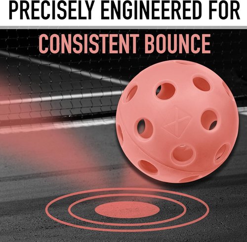 Franklin Sports X-26 Indoor Pickleballs - USAPA Approved Tournament Balls | Available in 3, 12, & 100 Packs