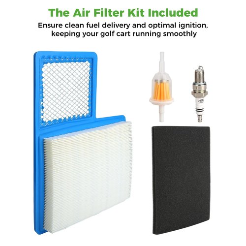 10L0L Carburetor Kit for Yamaha G16 G18 G19 G20 G21 4 Cycle Engine Golf Cart(1996-2002) with Air Filter, Fuel Filter, Spark Plug,Golf Car Tune Up Kit Replace JN6-14101-15 JN6-13567-00 JN3-14101-00