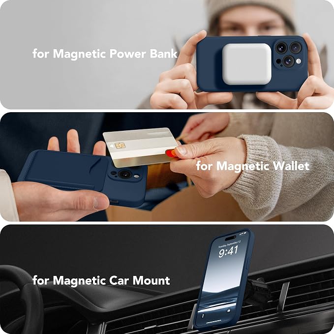 Magnetic for iPhone 13 Pro Max Case, Compatible