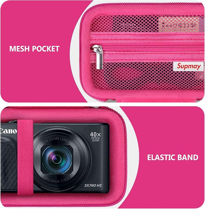 Hard Carrying Case for Canon PowerShot SX740 HS/ SX730 HS/ SX720 HS/ SX620 HS/