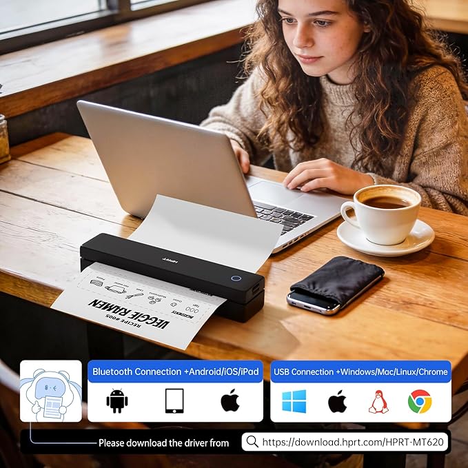 HPRT MT620 Portable Printer Wireless