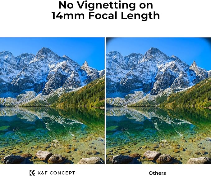 K&F CONCEPT 77mm Circular Polarizer Filter Ultra-Slim 18 Multi-Coated Optical