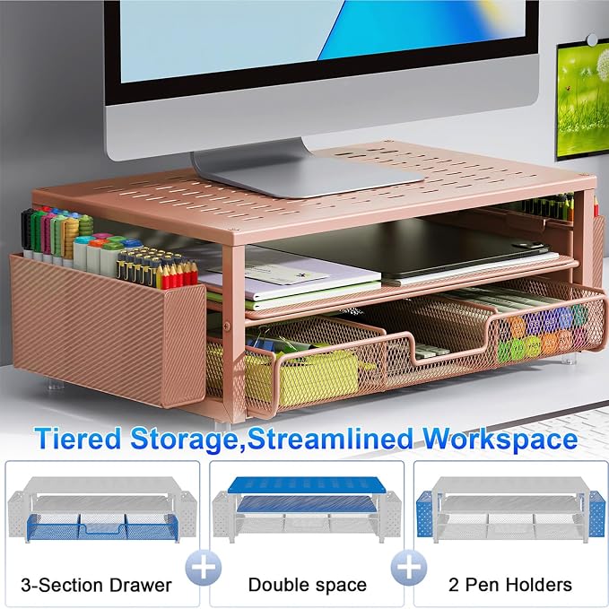 gianotter Desk Organizers and Accessories, Monitor Stand