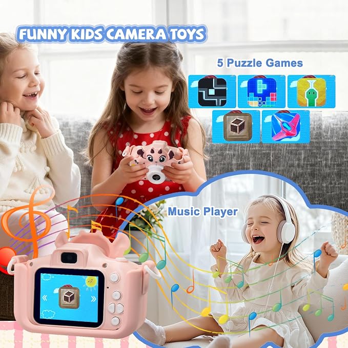 Kids Camera Toddler Digital Camera Little Girls Toy Camera