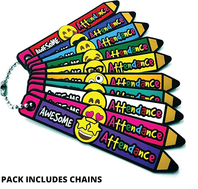 Brag Sticks Awesome Attendance Value Pack: Wearable Incentives to Increase