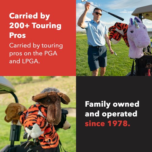 Daphne’s Bee Hybrid Headcover | Premium Hybrid and Fairway Wood Headcovers | Funny Golf Club Covers | Stylish Protection for Your Clubs | Men's Golf Gear | Headcover for Men and Women