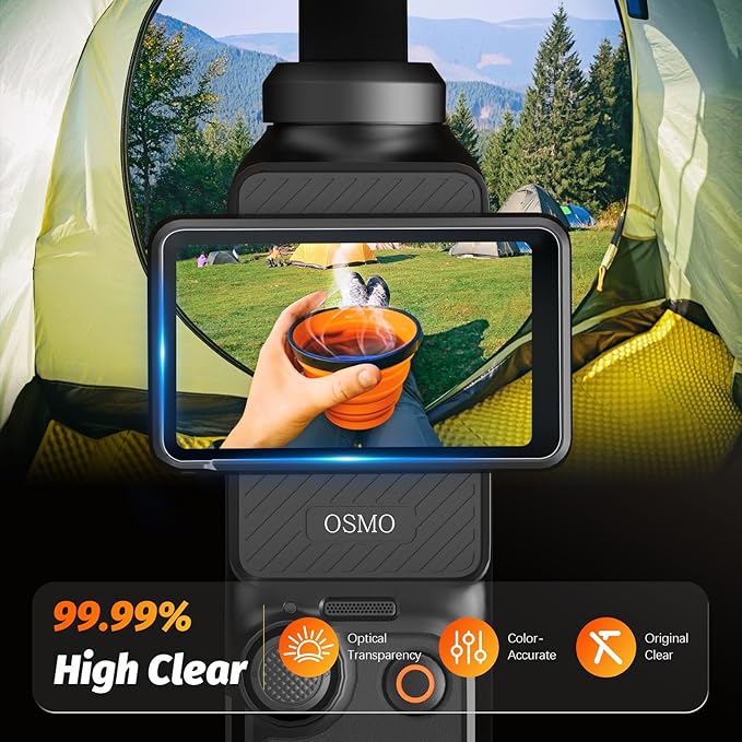 AMAZEAR Lens Screen Protector for DJI Osmo Pocket 4/3 / Xtra Muse, Pocket4