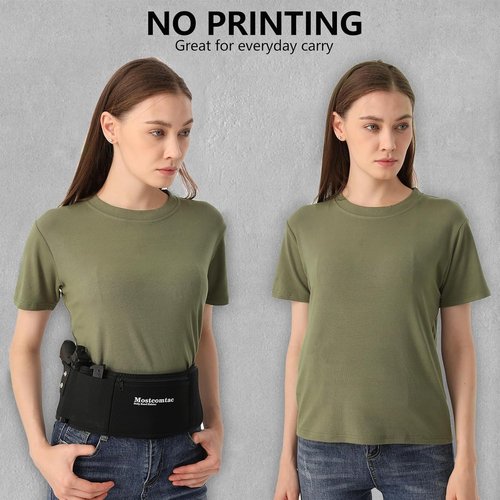 Mostcomtac Belly Band Holster - Breathable Neoprene Tactical Belt for Glock 19, 17, 43 & More