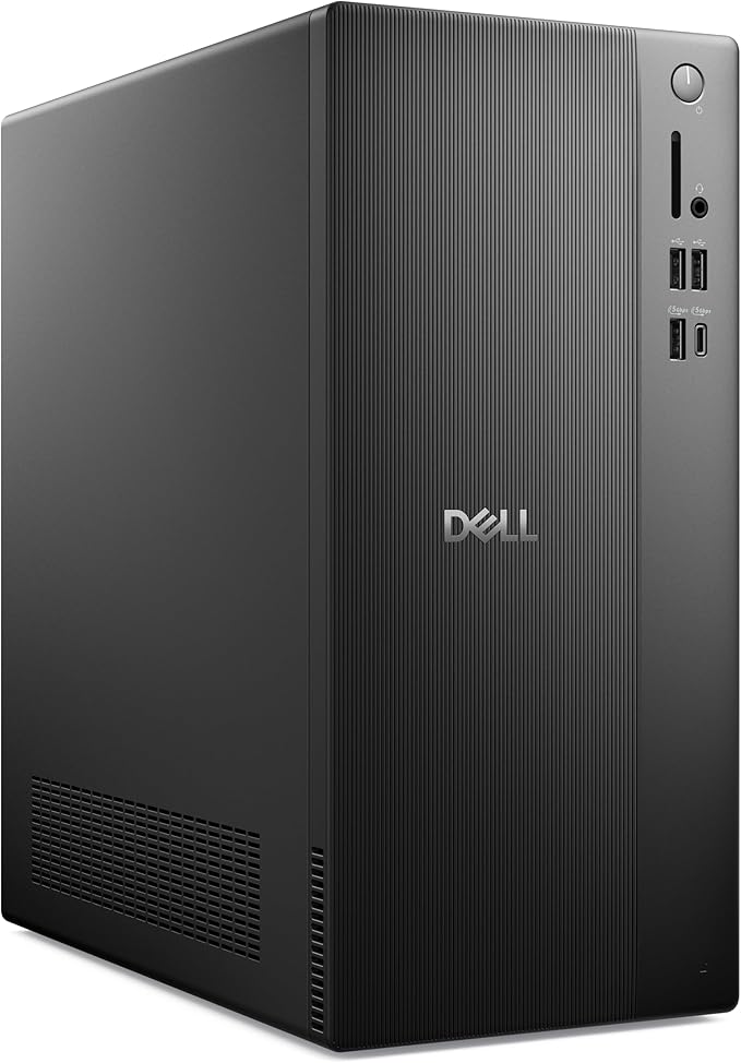 Dell 2026 Pro Desktop Computers Tower PC 16GB DDR5 RAM, 512GB PCIe SSD | for Home & Business, Copilot AI, 14th Gen i3-14100 Processor, WiFi 6, Bluetooth, DisplayPort, HDMI, Type-C, Windows 11 Pro