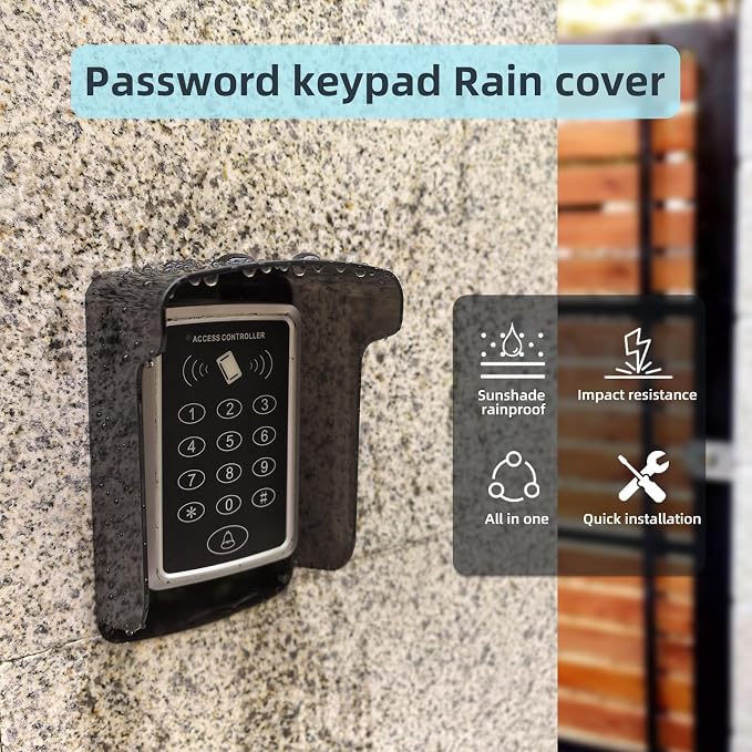 Outdoor Keypad Cover Protector, Ring Doorbell Cover Weatherproof