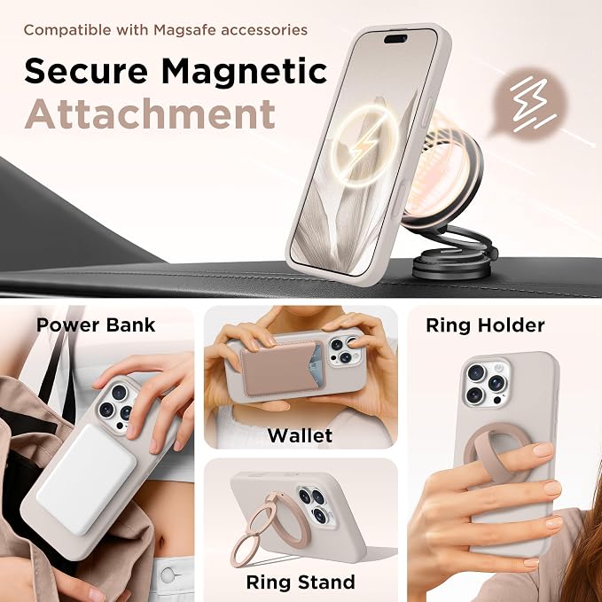GolbinBox Magnetic for iPhone 16 Pro Case, Compatible